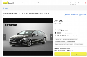 Mercedes-Benz CLA 200 d SB Urban LED Navi