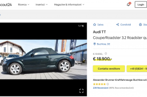 Audi TT Coupé 3.2 Quattro