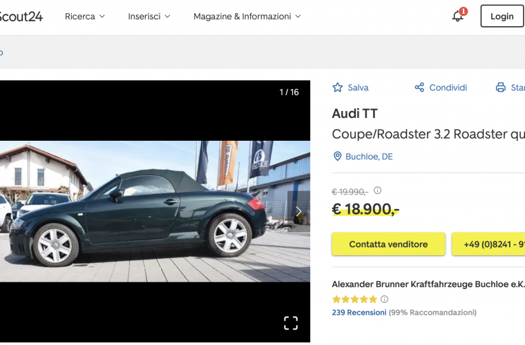 Annonce.AUDI.TT.Torres